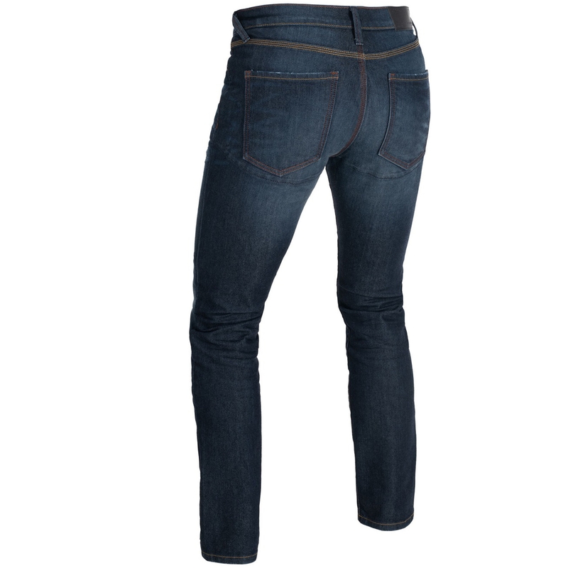 Oxford Original Approved AAA Straight Jeans motoros farmernadrág koptatott kék