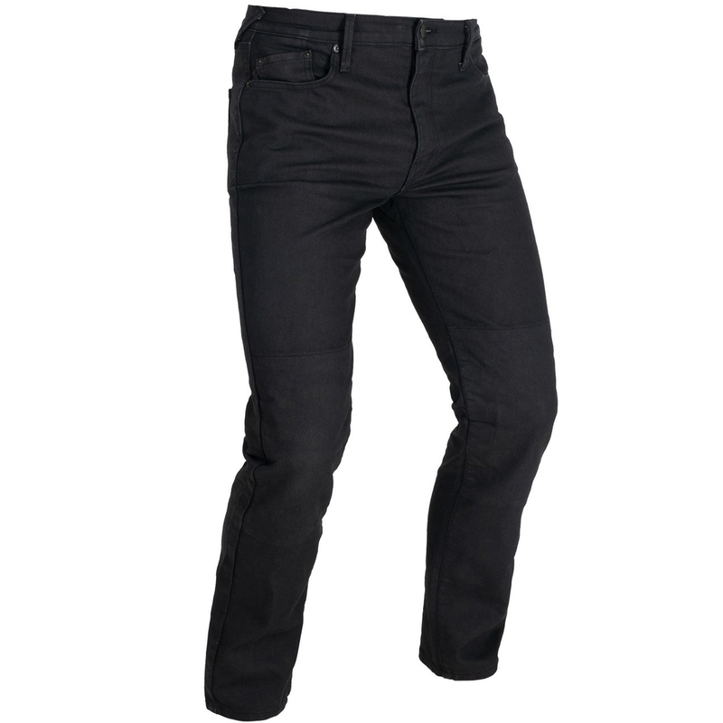 Oxford Original Approved AAA Straight Jeans motoros farmernadrág fekete