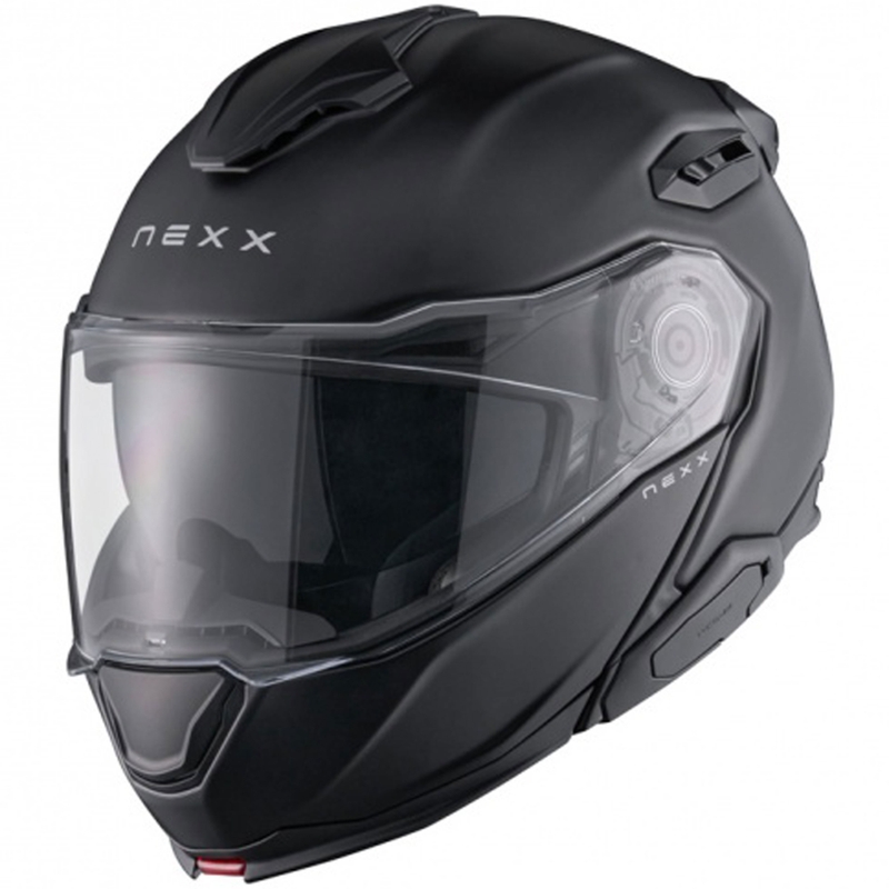 Nexx X.Lifetour Plain felnyitható motoros bukósisak matt fekete kiárusítás