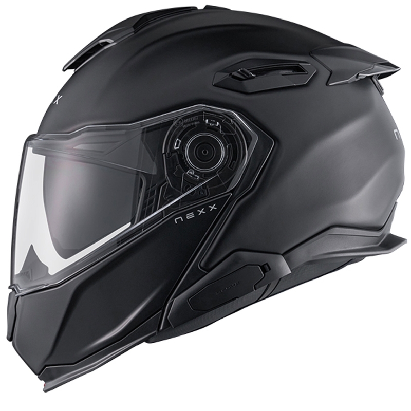 Nexx X.Lifetour Plain felnyitható motoros bukósisak matt fekete kiárusítás