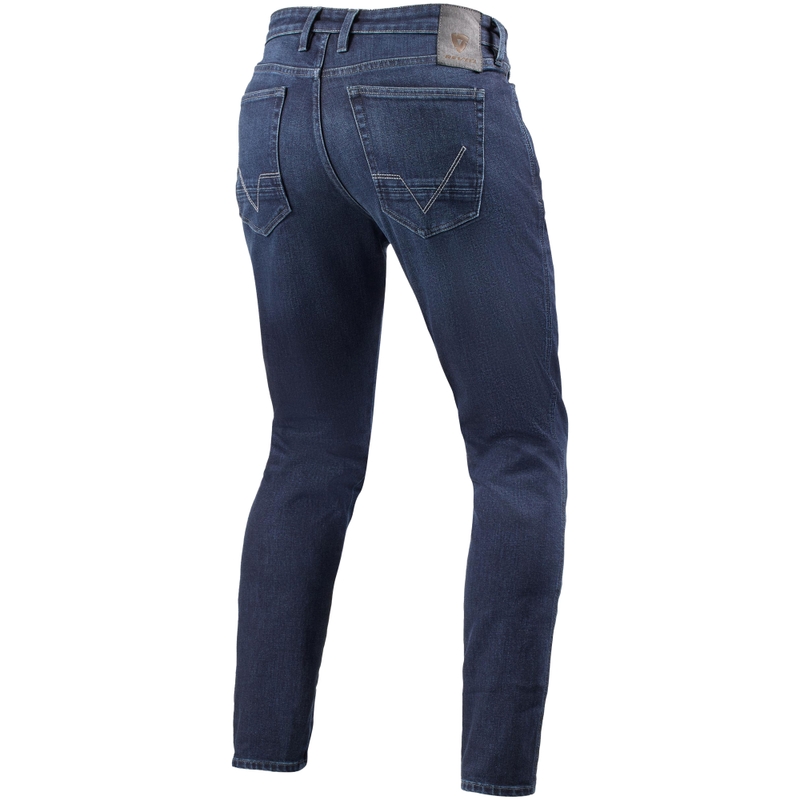 Revit Kai Skinny motoros farmernadrág stone közepes kék