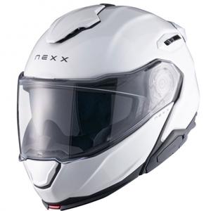 Nexx X.Lifetour Plain felnyitható motoros bukósisak matt fehér