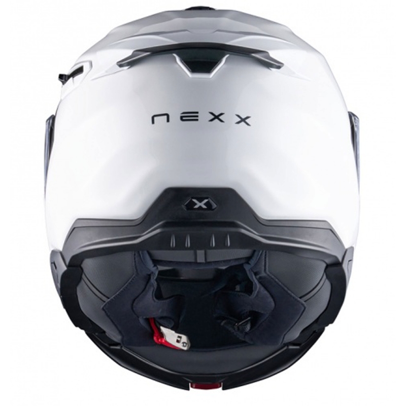 Nexx X.Lifetour Plain felnyitható motoros bukósisak matt fehér