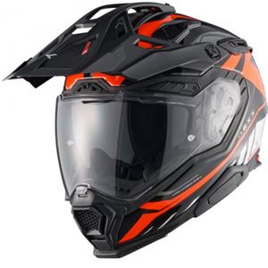 Nexx X.WED3 Gobi enduro motoros bukósisak narancssárga-fehér