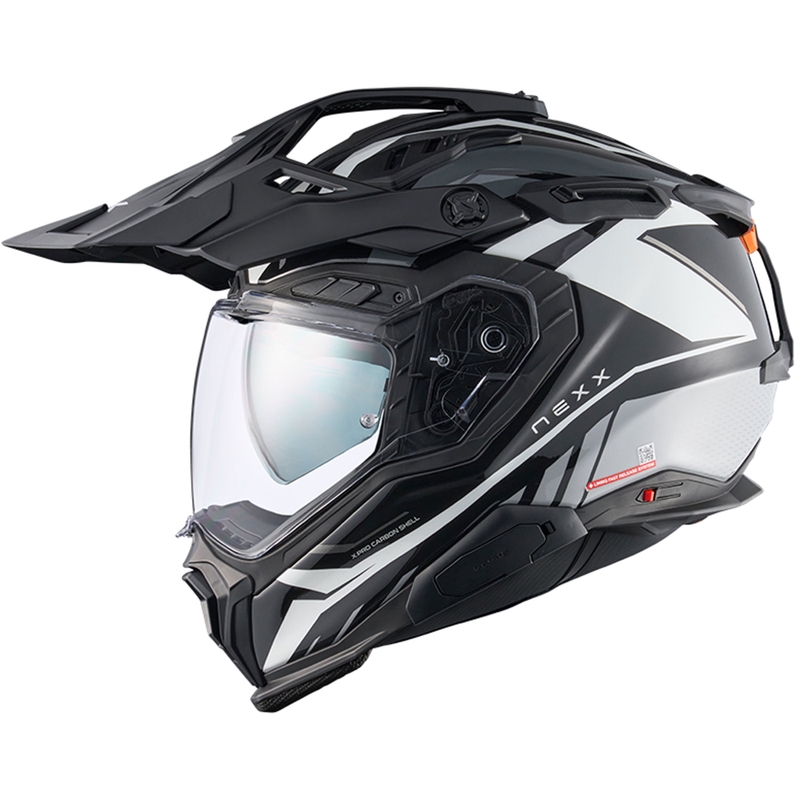 Nexx X.WED3 Gobi enduro motoros bukósisak fehér-szürke kiárusítás