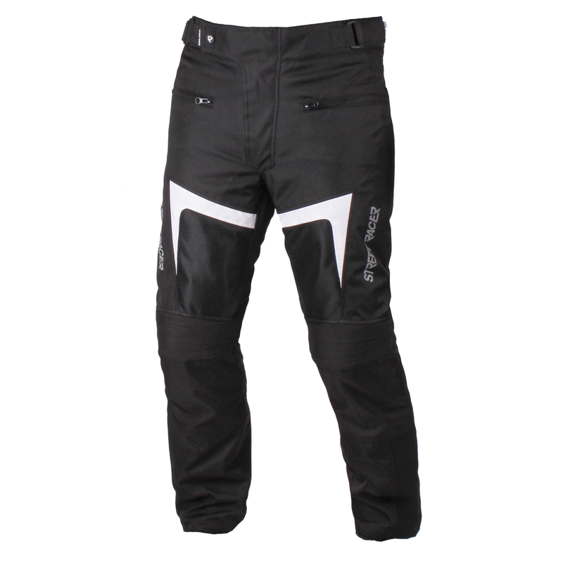 Motorkerékpár Pants Street Racer Fly fekete-fehér akció kiárusítás