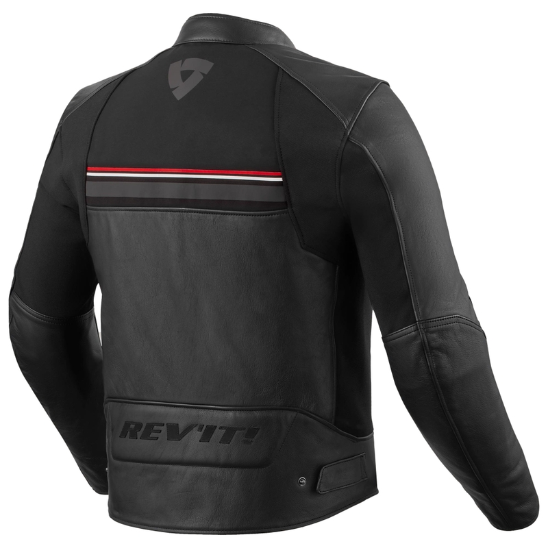 Revit Mile 2 motoros kabát fekete-piros