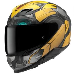 HJC F71 Bumblebee Hasbro MC3SF zárt motoros bukósisak fekte-szürke-sárga