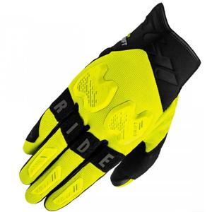 Shima Drift motoros kesztyű fluo sárga-fekete