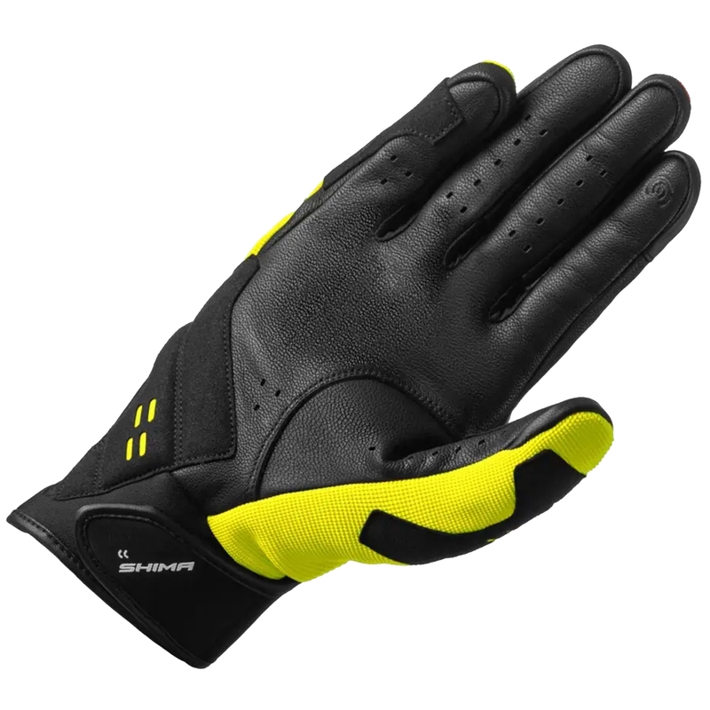 Shima Drift motoros kesztyű fluo sárga-fekete