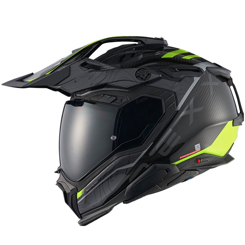 Nexx X.WED3 Furka enduro bukósisak szürke-fluo sárga