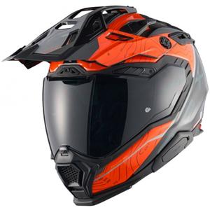 Nexx X.WED3 Furka enduro bukósisak narancssárga-szürke