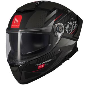MT Thunder 4 SV Luminence zárt motoros bukósisak matt fekete