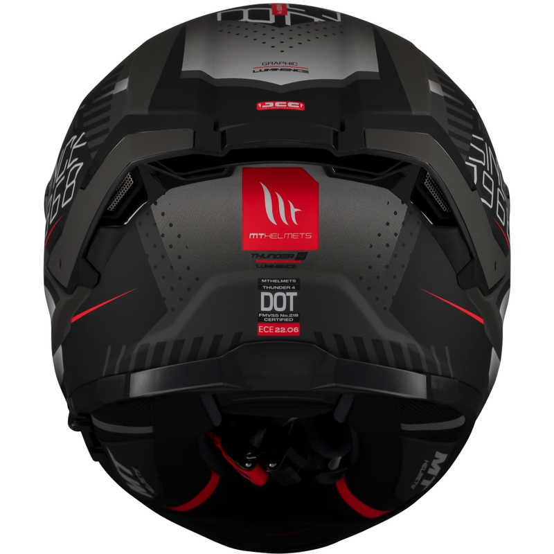 MT Thunder 4 SV Luminence zárt motoros bukósisak matt fekete