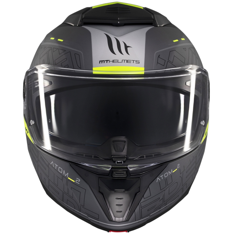 MT Atom 2 SV Destiny felnyitható motoros bukósisak matt fekete-szürke