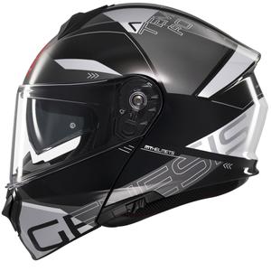 MT Genesis SV Atempo felnyitható motoros bukósisak fekete-szürke