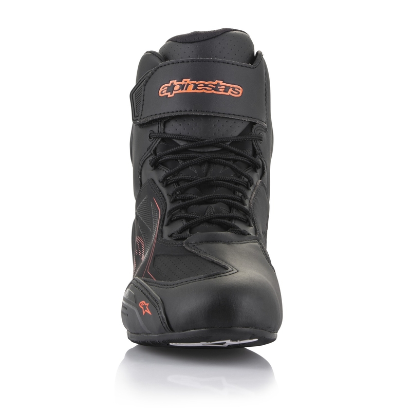 Alpinestars Faster 3 Drystar motoros cipő fekete-fluo piros