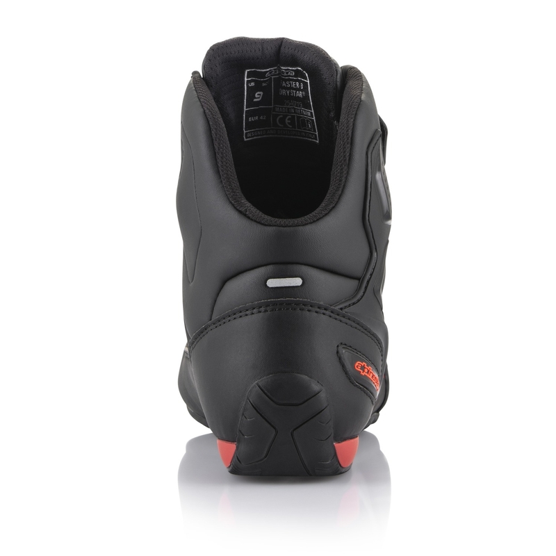 Alpinestars Faster 3 Drystar motoros cipő fekete-fluo piros