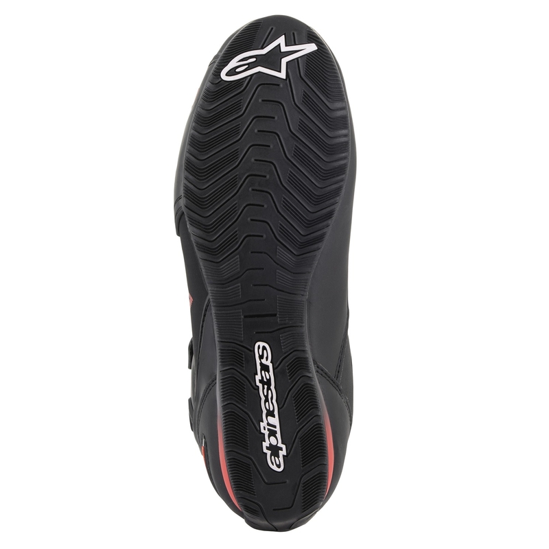 Alpinestars Faster 3 Drystar motoros cipő fekete-fluo piros