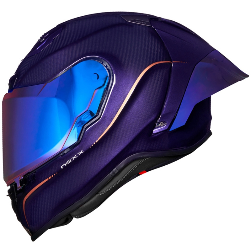 Nexx X.R3R Hagibis Carbon zárt motoros bukósisak lila