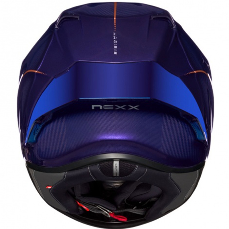 Nexx X.R3R Hagibis Carbon zárt motoros bukósisak lila