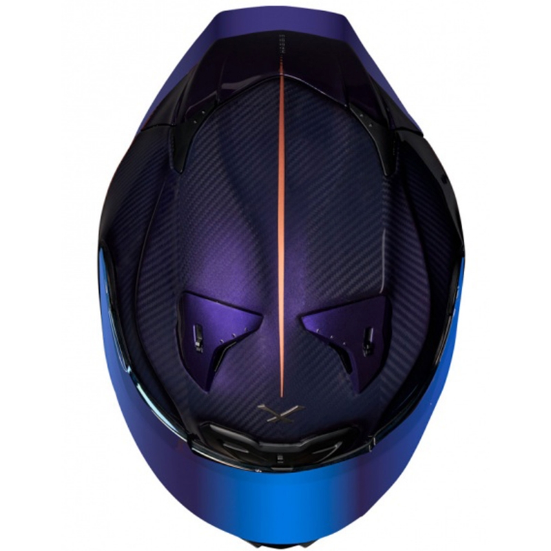 Nexx X.R3R Hagibis Carbon zárt motoros bukósisak lila