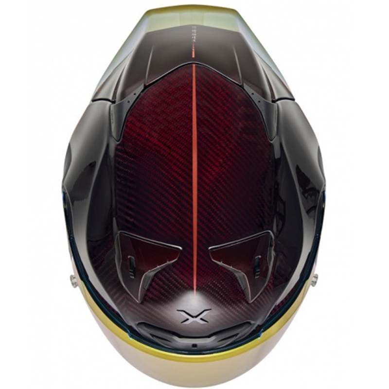 Nexx X.R3R Hagibis Carbon zárt motoros bukósisak piros