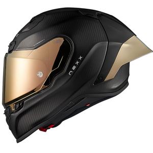 Nexx X.R3R Zero PRO 2 Carbon zárt motoros bukósisak matt arany