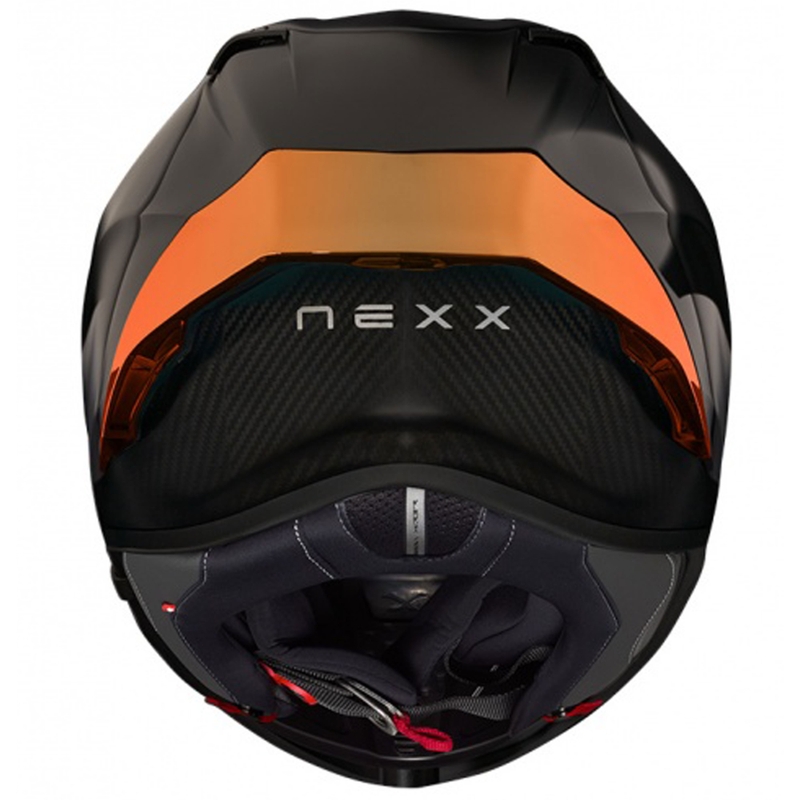 Nexx X.R3R Zero PRO 2 Carbon zárt motoros bukósisak matt piros