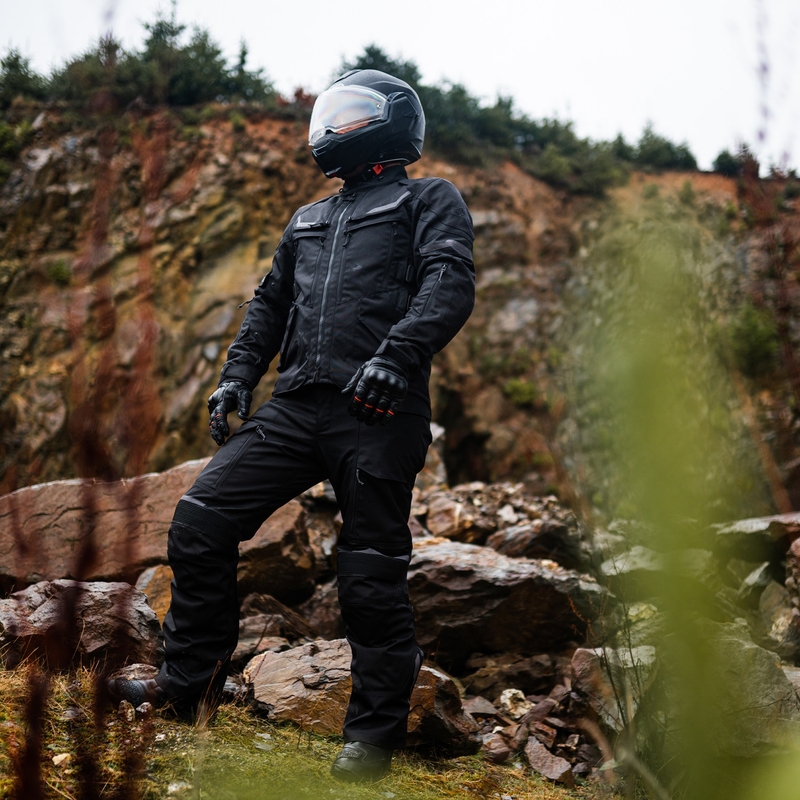 Oxford Advanced Rockland Dry2Dry motoros kabát fekete