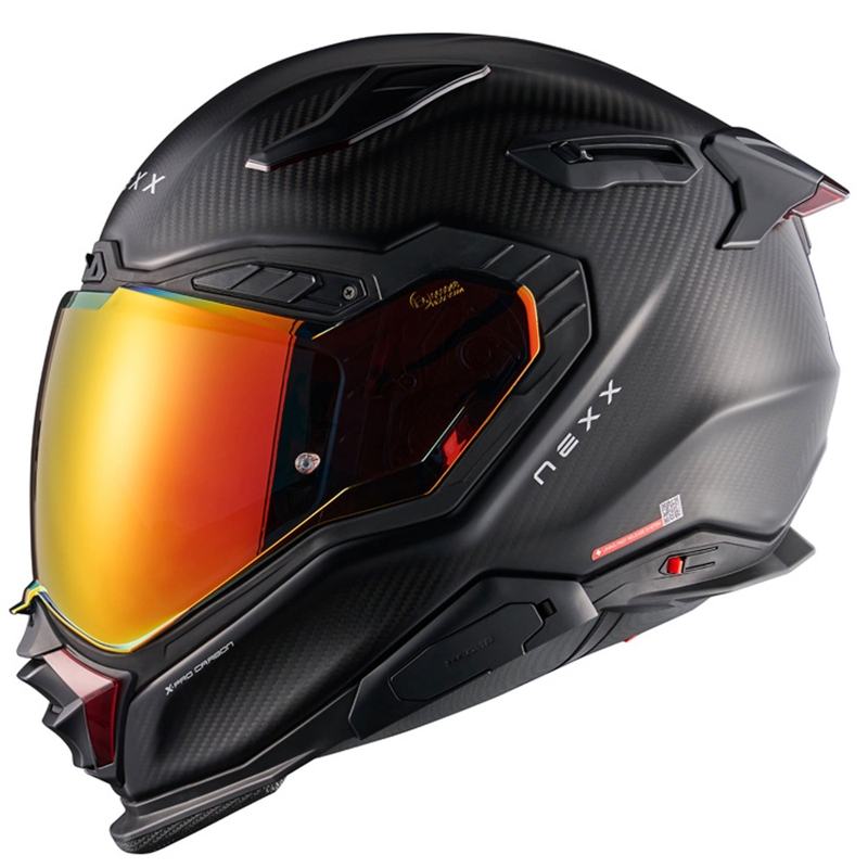 Nexx X.WST3 Zero PRO Carbon zárt motoros bukósisak matt piros