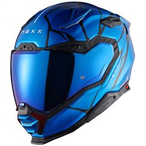 Nexx X.WST3 B-Side zárt motoros bukósisak kék-fekete