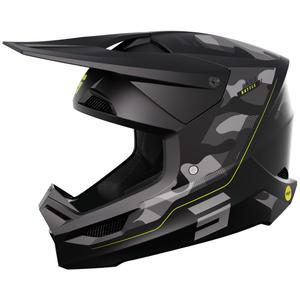 Shot Race Battle motokrossz bukósisak fluo sárga matt kiárusítás
