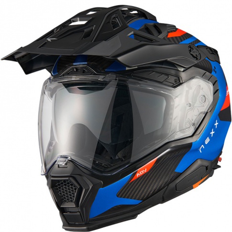 Nexx X.WED3 Keyo Enduro bukósisak kék-piros kiárusítás