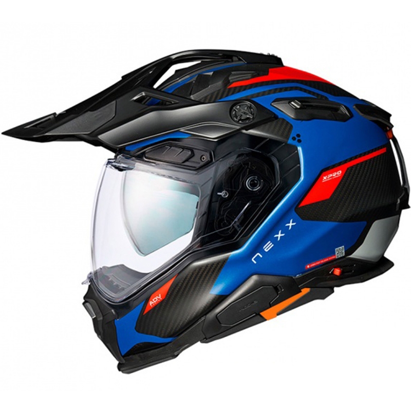 Nexx X.WED3 Keyo Enduro bukósisak kék-piros kiárusítás