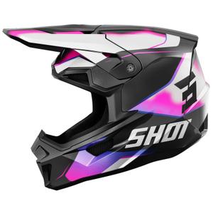 Shot Lite Astral motokrossz bukósisak kék-rózsaszín