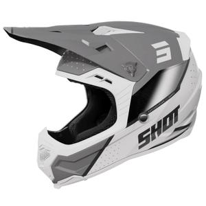 Shot Core Honor motokrossz sisak szürke-gyöngyház