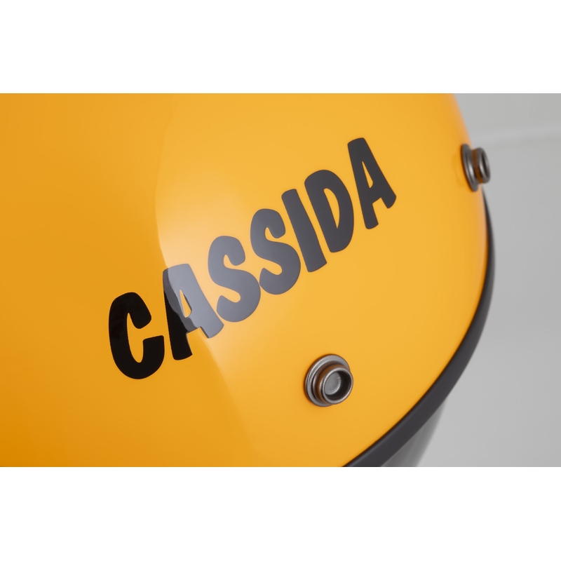 Cassida Oxygen 2.0 Gear nyitott motoros bukósisak sárga-fekete