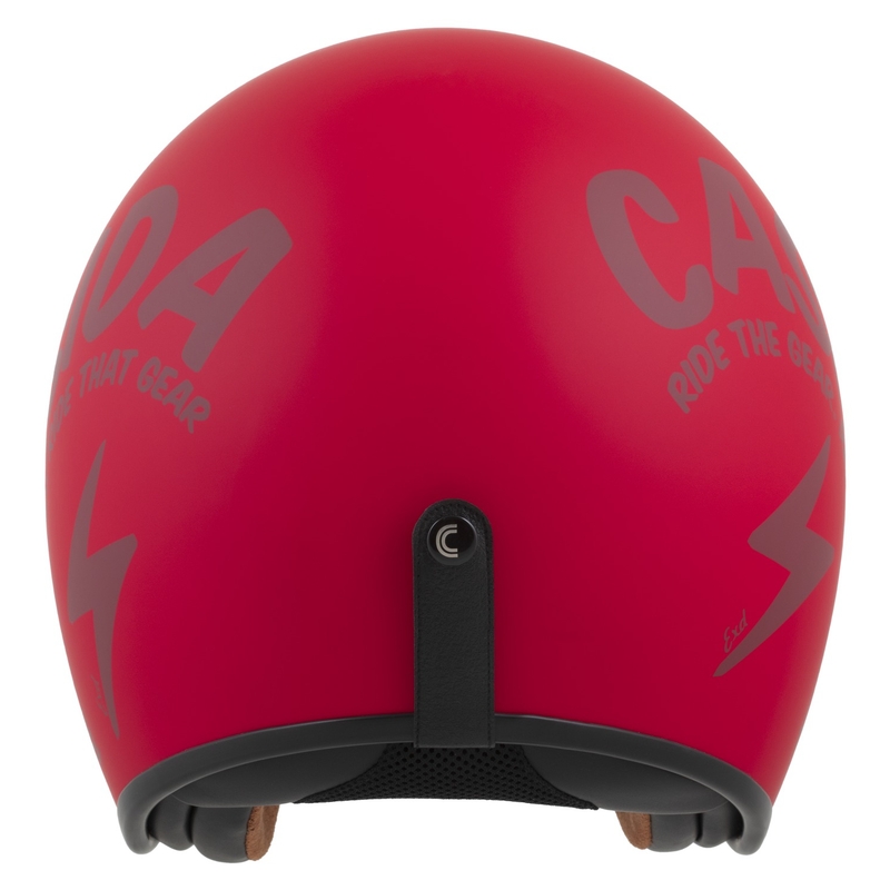 Cassida Oxygen 2.0 Gear nyitott motoros bukósisak matt piros-sötétpiros