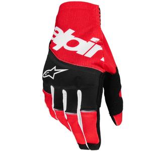 Alpinestars Techstar 2025 motokrossz kesztyű fekete-piros