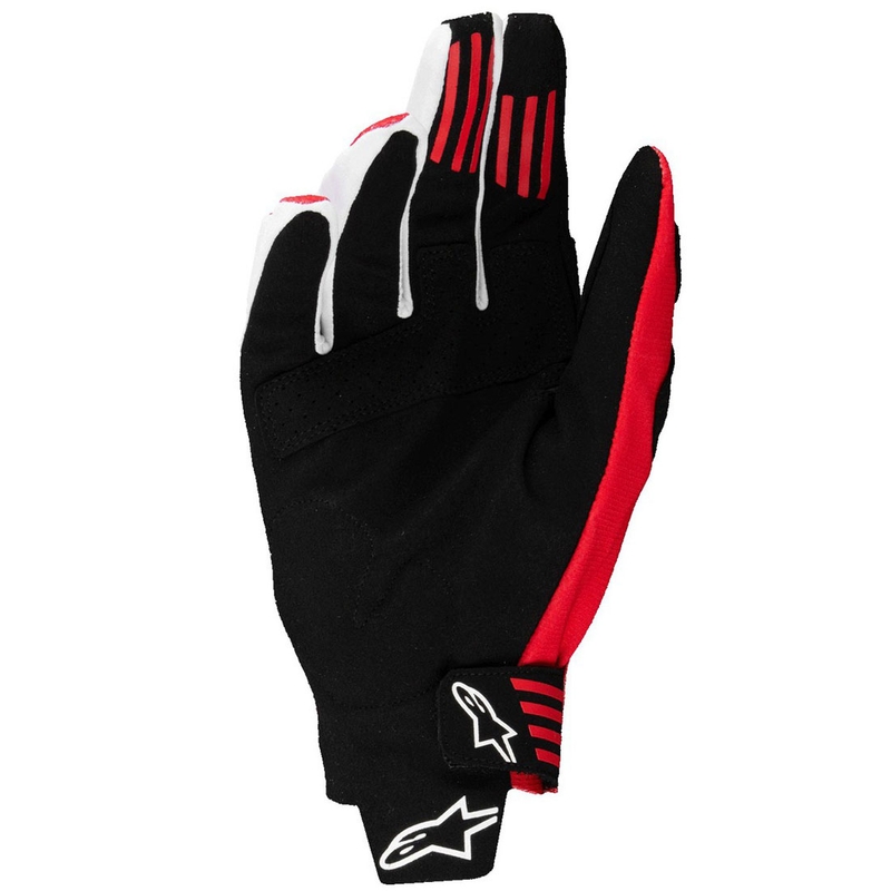 Alpinestars Techstar motokrossz kesztyű fekete-piros