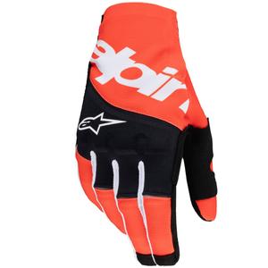 Alpinestars Techstar 2025 motokrossz kesztyű fekete-narancssárga