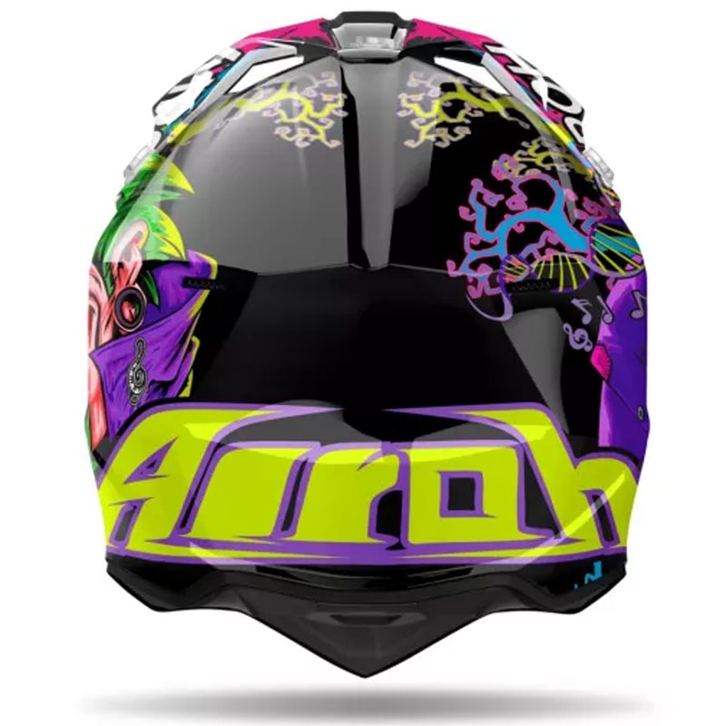 Airoh Wraaap Music motokrossz sisak multicolor