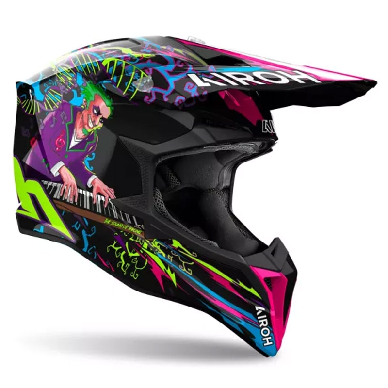 Airoh Wraaap Music motokrossz sisak multicolor