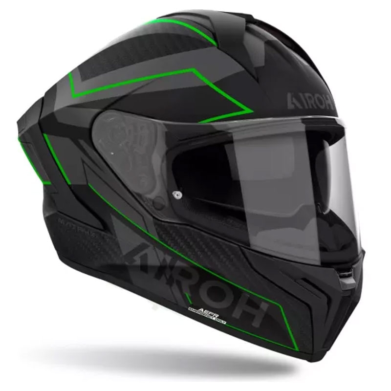 Airoh MATRYX Sentinel zárt motoros bukósisak matt zöld