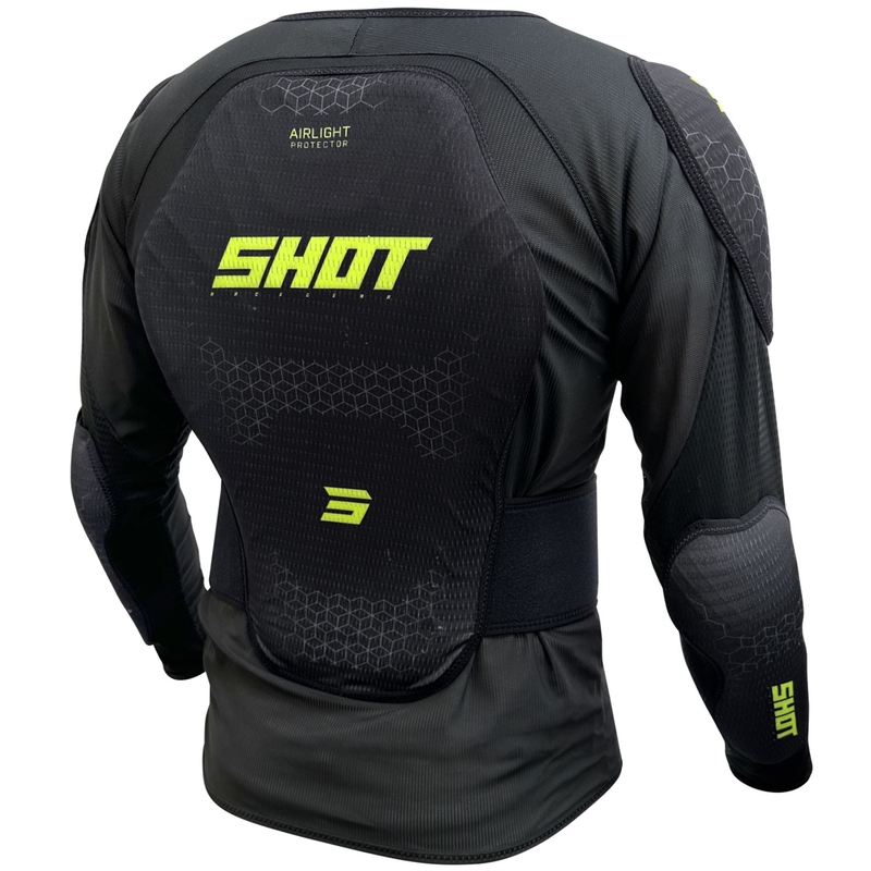 Shot Airlight testprotektor fekete-fluo sárga
