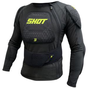 Shot Airlight testprotektor fekete-fluo sárga