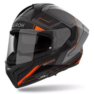 Airoh MATRYX Rocket zárt motoros bukósisak matt narancssárga