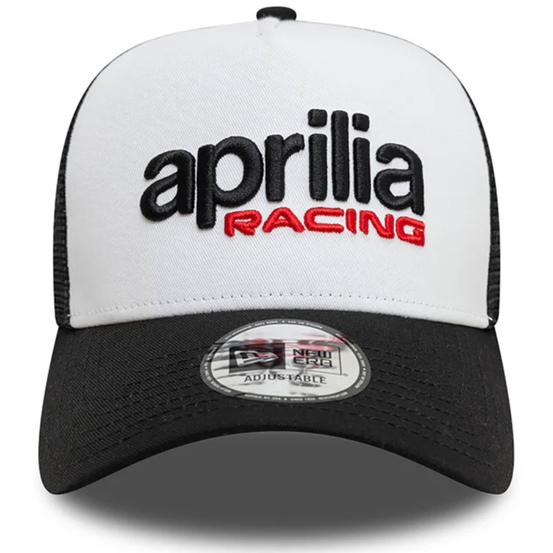 Aprilia Trucker siltes sapka fehér-fekete