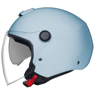 NEXX Y.10 Plain nyitott motoros bukósisak pasztelkék
